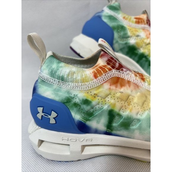 NEW Under Armour 5.5 womens 4 mens HOVR Phantom Slip PRIDE 3022791 400 Rainbow - Picture 2 of 8